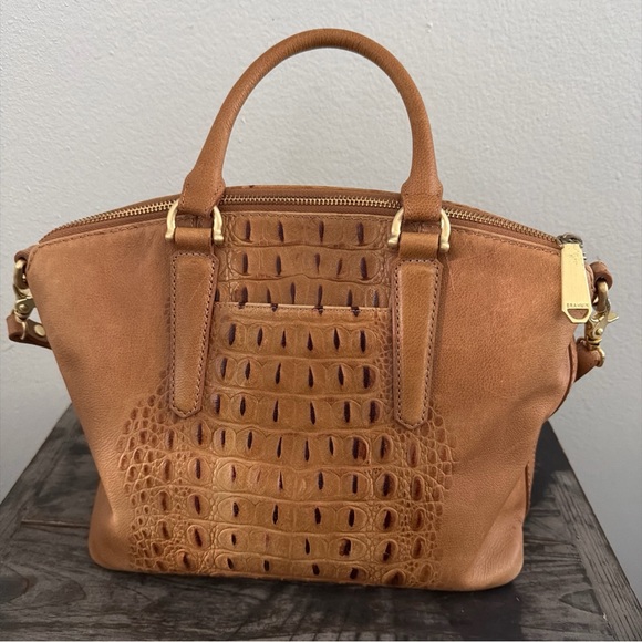 Vintage Brahmin Asher Satchel - Picture 2 of 16